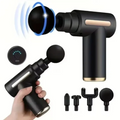 Massage Gun 5 in 1 Multifunctional Electric Full Body Massage Equipment Set for Deep Tissue Relief & Full Body Relaxation 6 Speeds with 4 Massage Heads Pysiotherapy Massager Gun